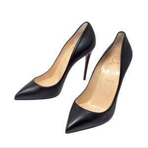 Christian Louboutin Black Pigalle Follies Pointed Stiletto Pumps Size EU 39.5